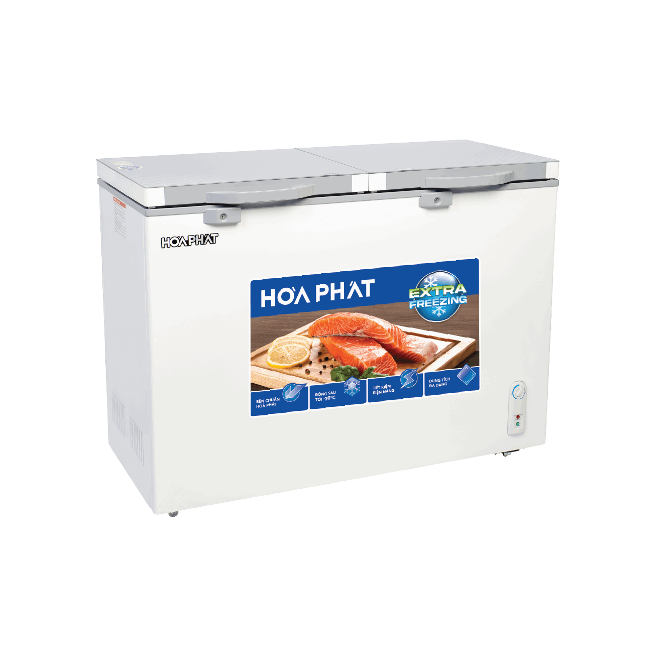 Tủ bảo quản 1 ngăn mặt kính Hòa Phát 352L HPF-AD6352.T1